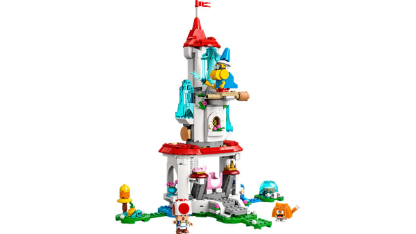 LEGO Super Mario Cat Peach Suit and Frozen Tower Expansion Set Nintendo Official Site